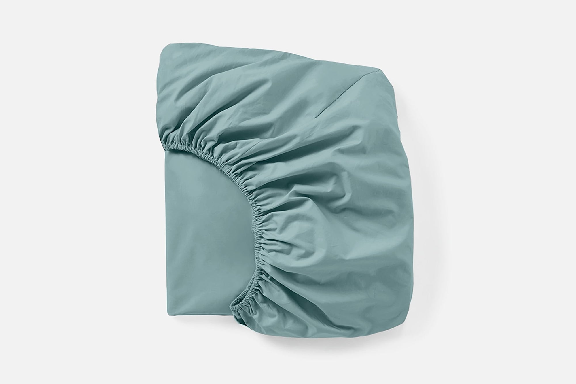 300 Thread Count Organic Percale Fitted Sheet