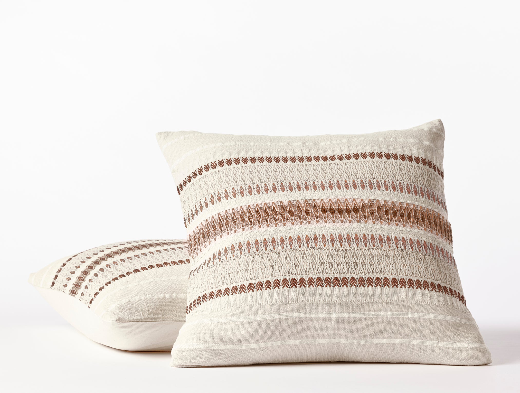 ORGANIC COTTON Filled Pillow Inserts with Organic Cotton Covers