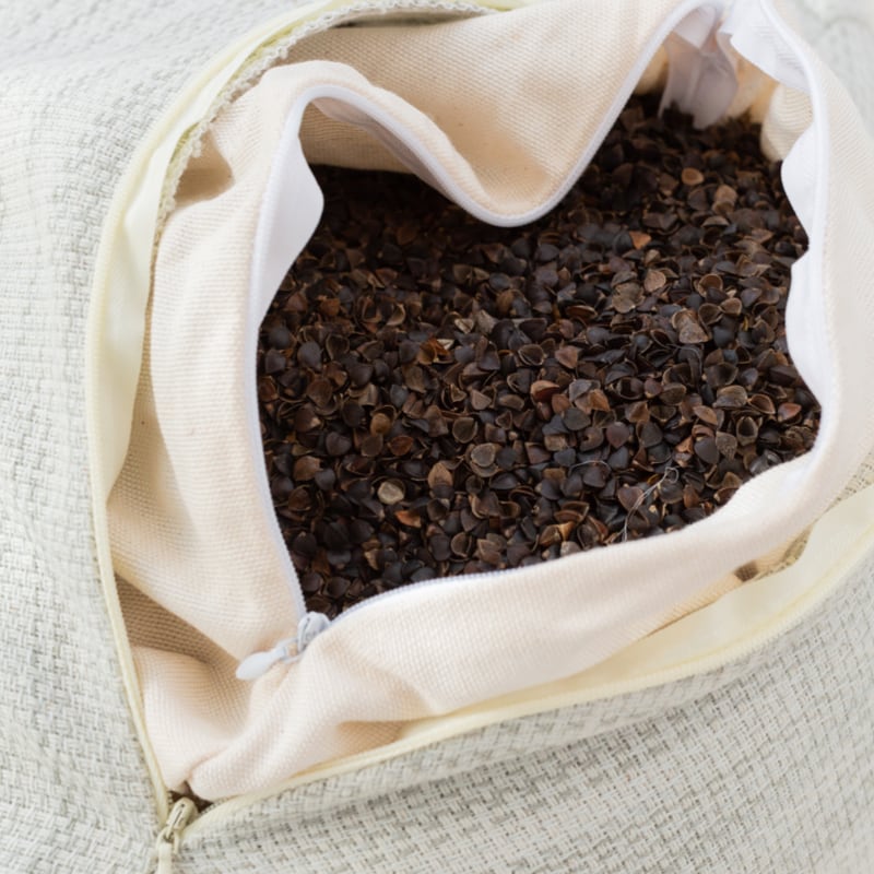 Avocado Organic Square Meditation Yoga Pillow