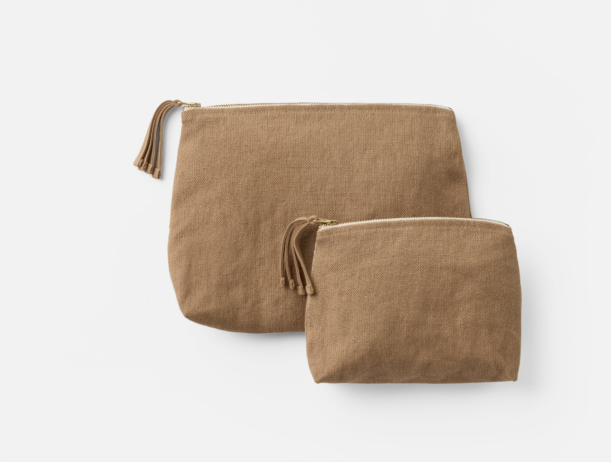 Helena Organic Linen Pouch Set – Coyuchi