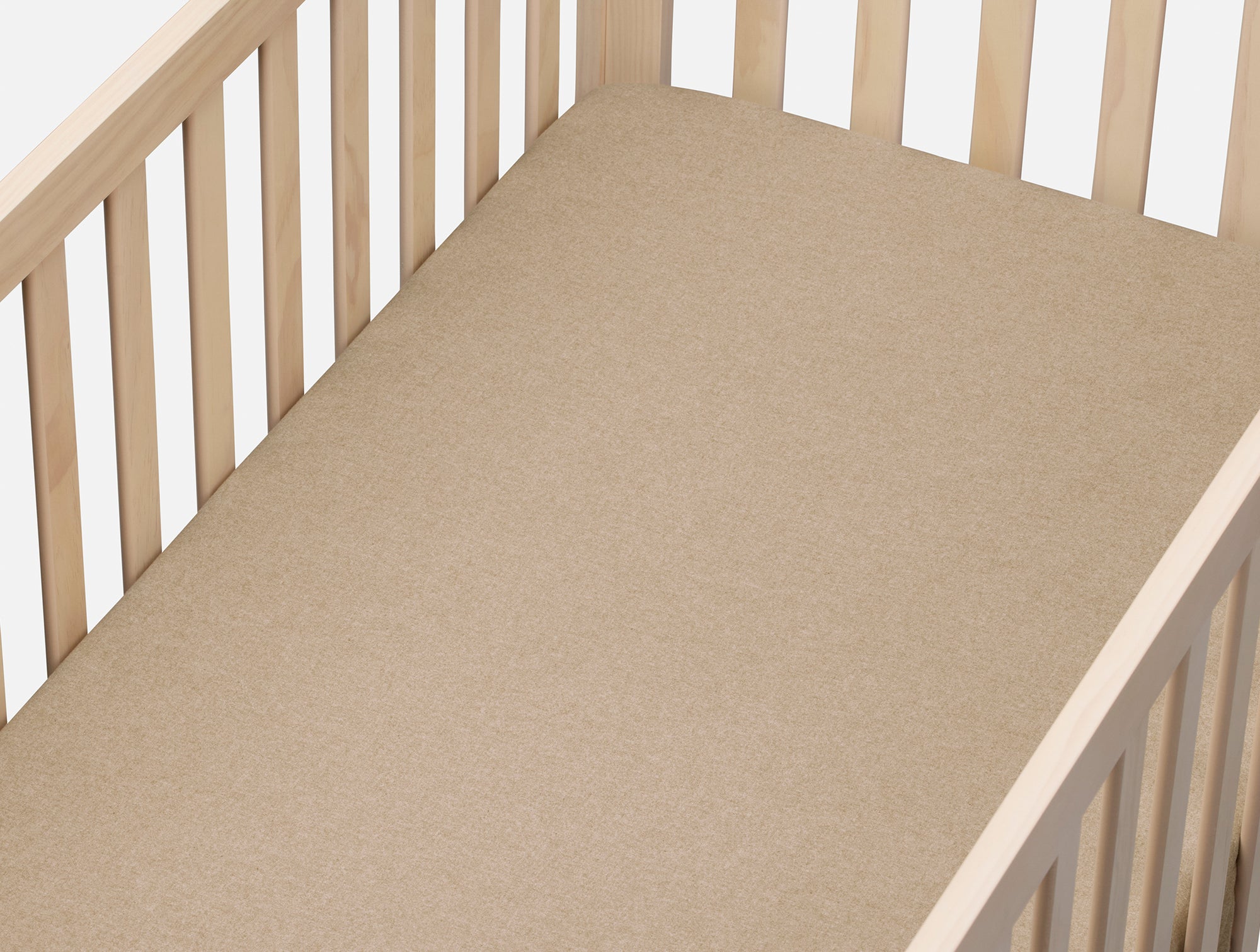 Cloud Brushed™ Organic Flannel Crib Sheet