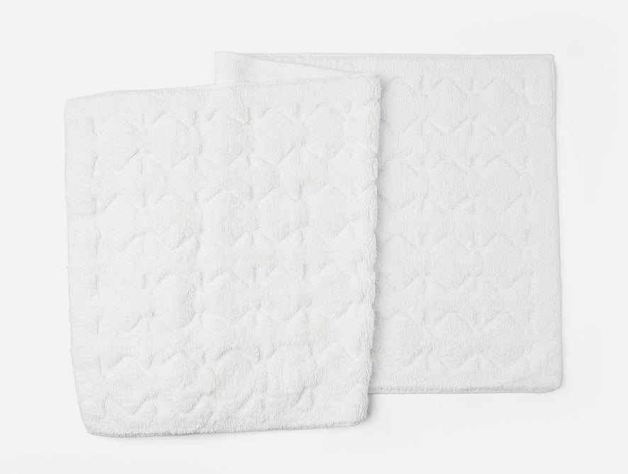 Diamond Shag Organic Bath Rug