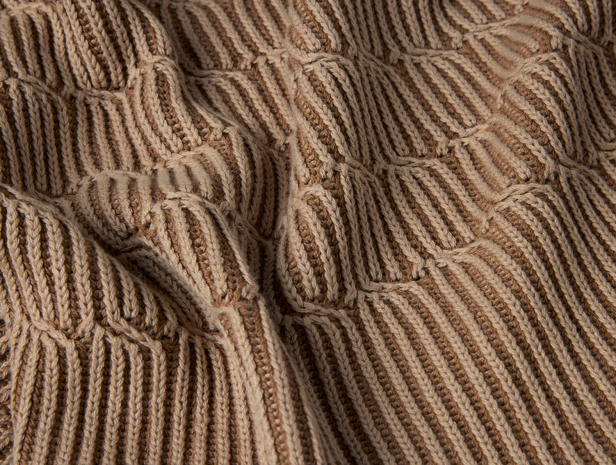 Ivy Organic Knit Throw