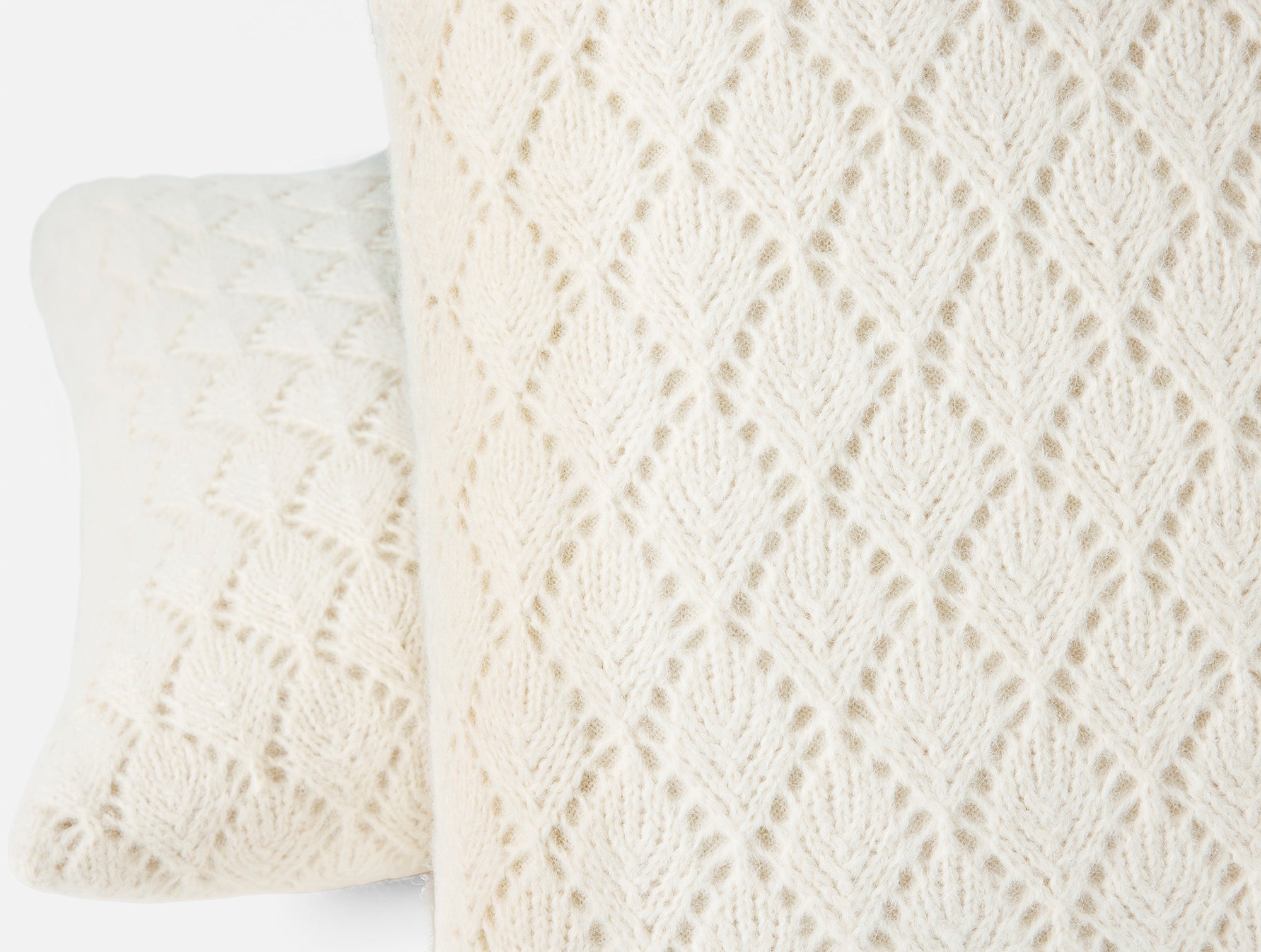 Paracas Alpaca Cotton Knit Decorative Pillow Cover