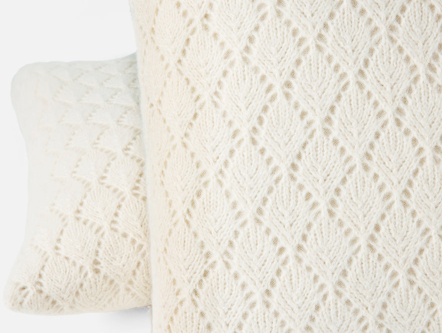 Paracas Alpaca Cotton Knit Decorative Pillow Cover