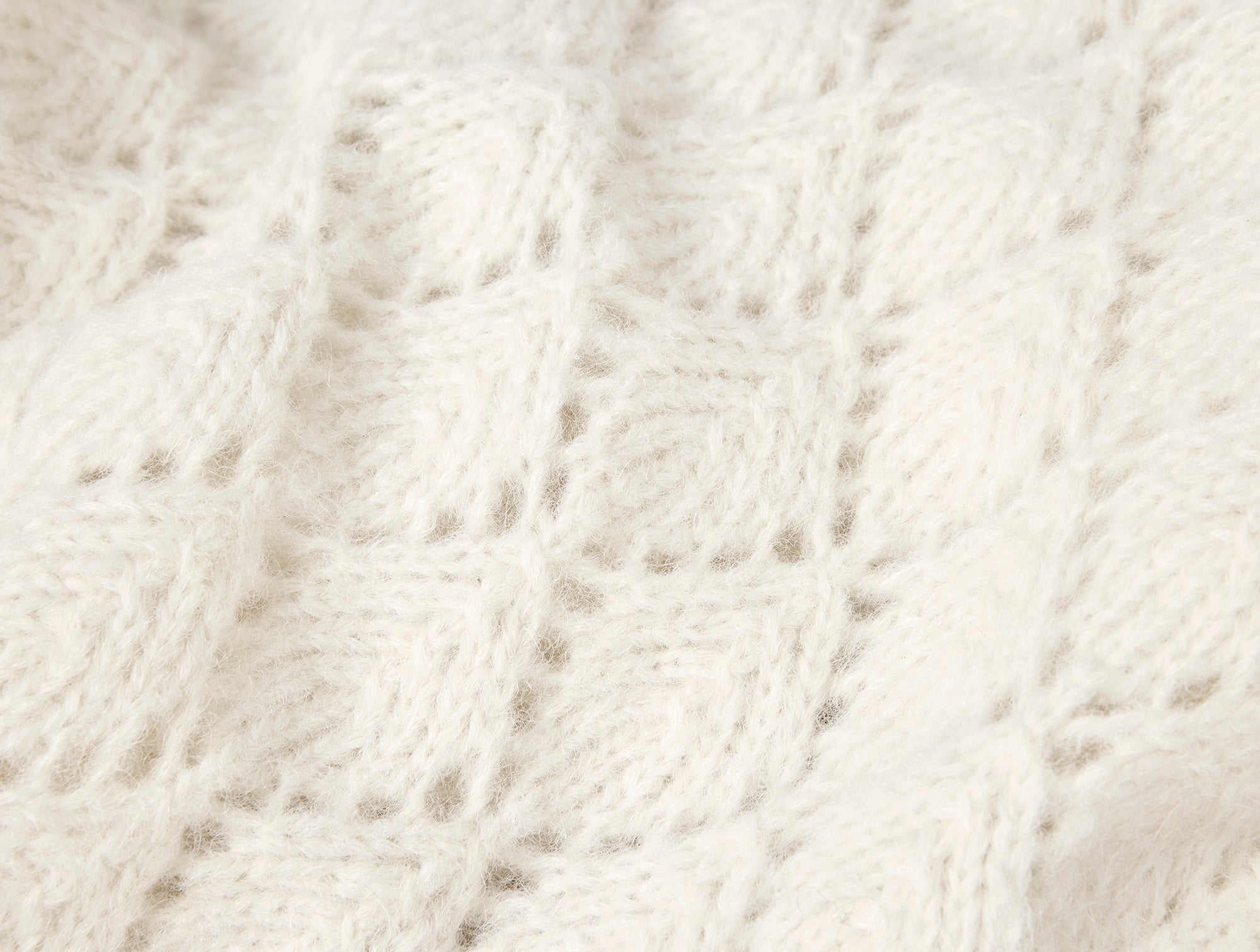 Paracas Alpaca Cotton Knit Throw