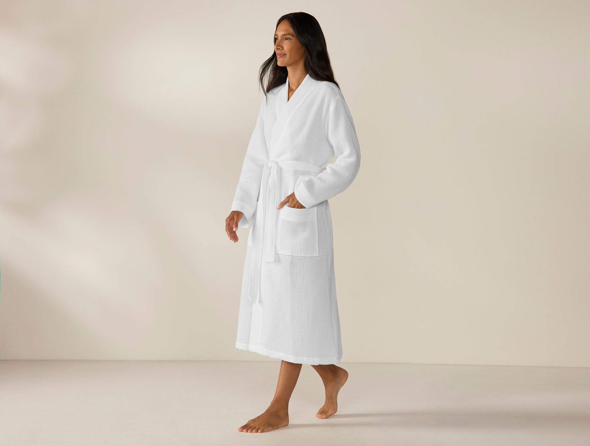 Unisex Organic Waffle Robe