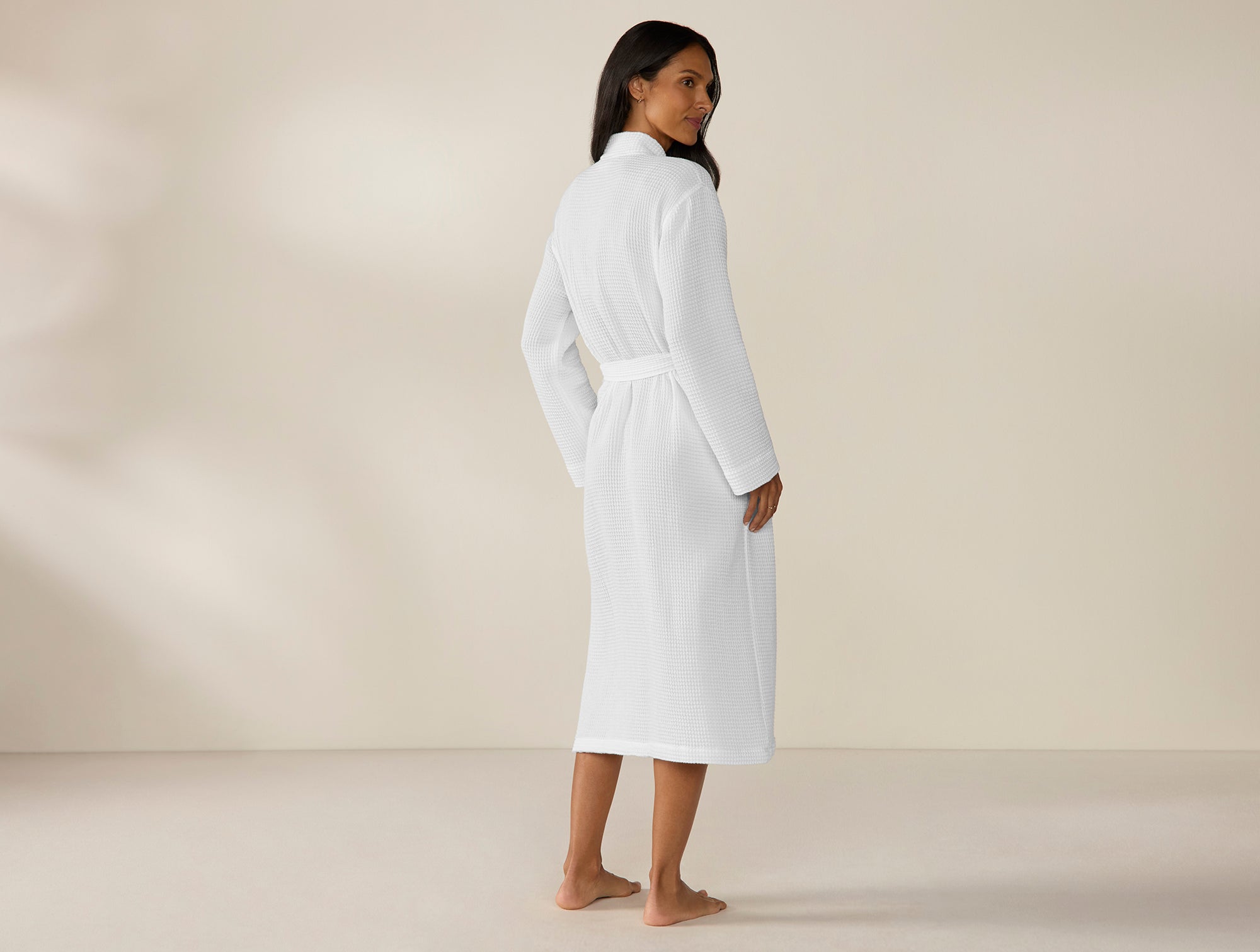 Unisex Organic Waffle Robe