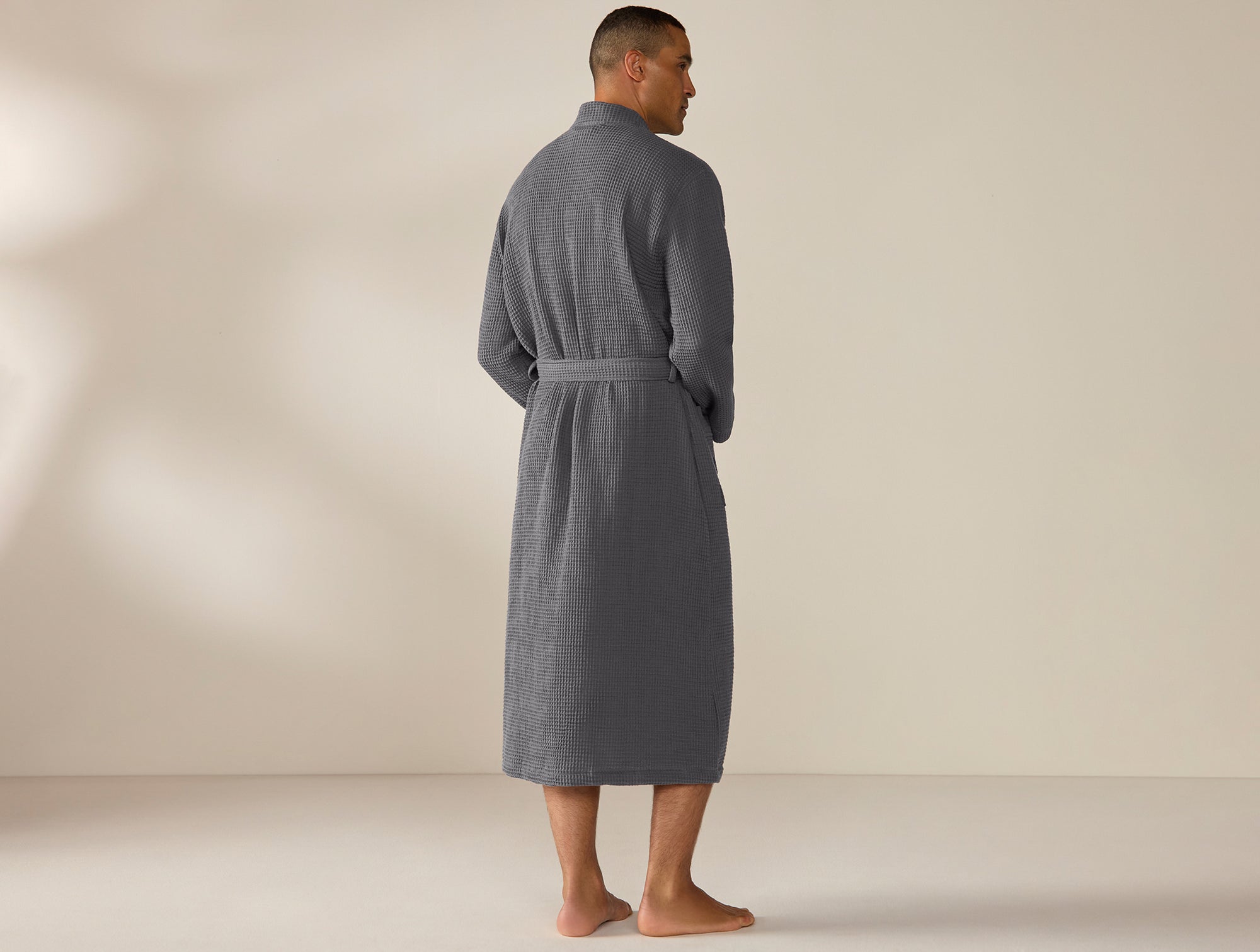 Unisex Organic Waffle Robe