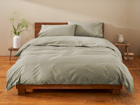 300 TC Organic Percale Fitted Sheet in Twin XL