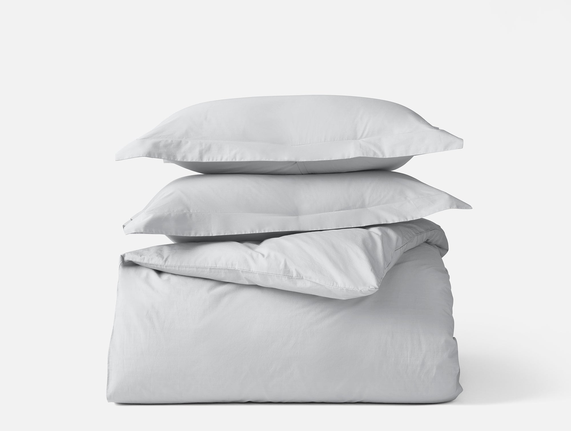 Refined Organic Percale Duvet Set