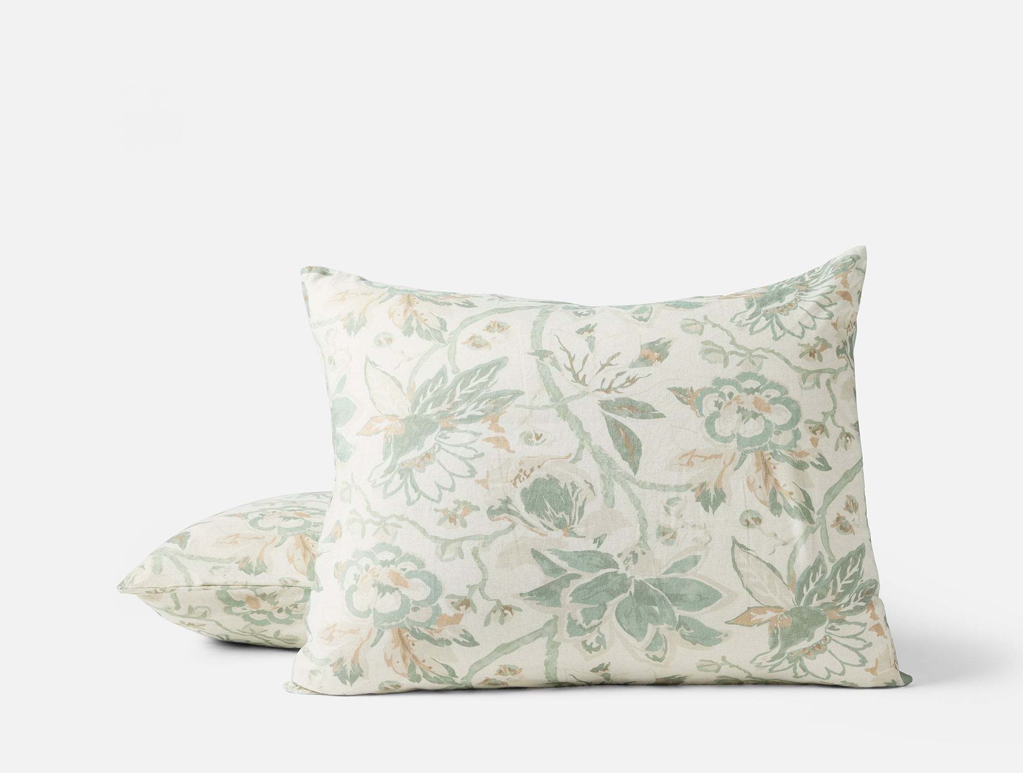 Sea Bloom Print Sham – Coyuchi
