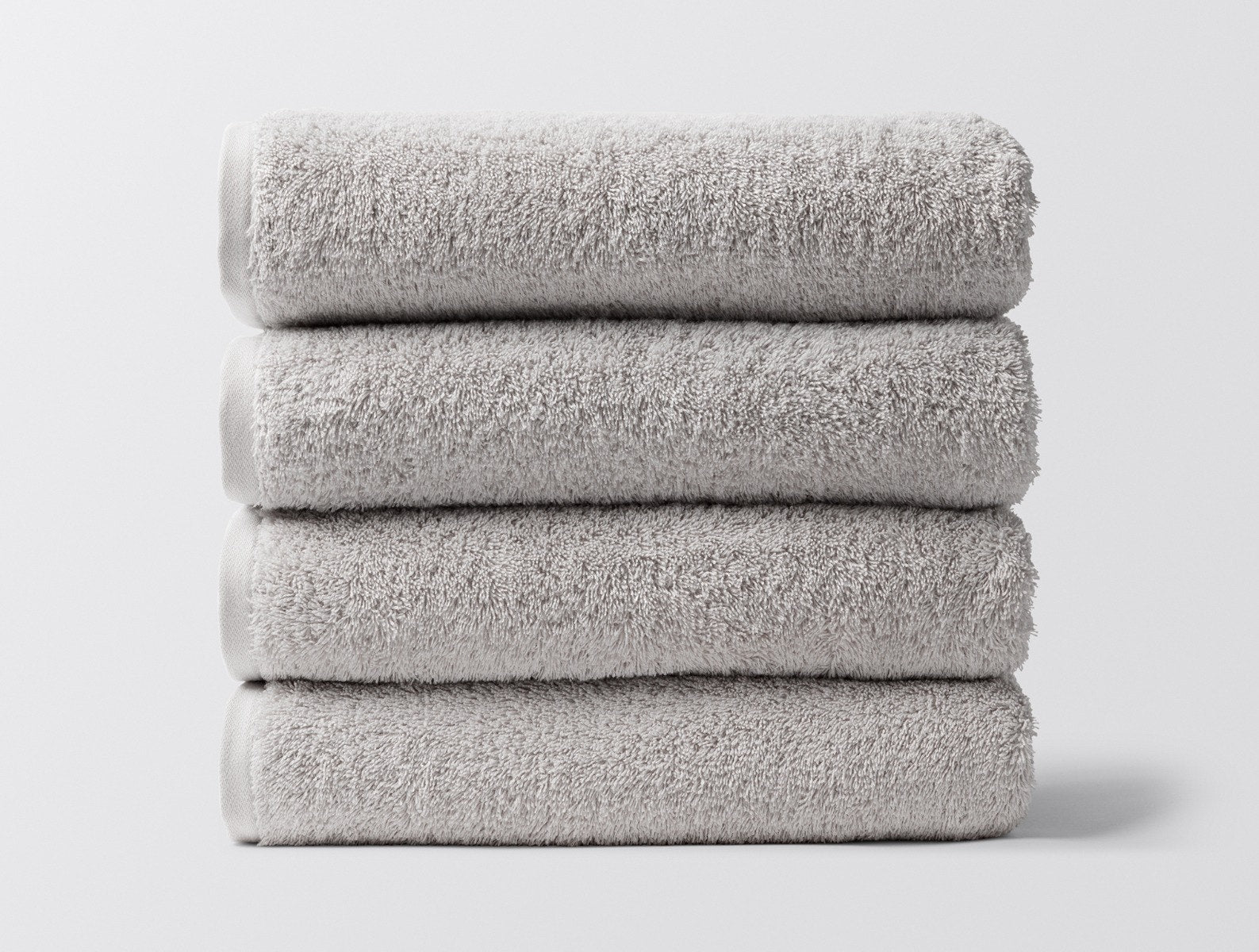 Certified Organic Cotton 6-Piece Bath Towel Set - Dark Gray