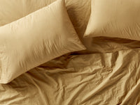 Organic Crinkled Percale™ Fitted Sheet