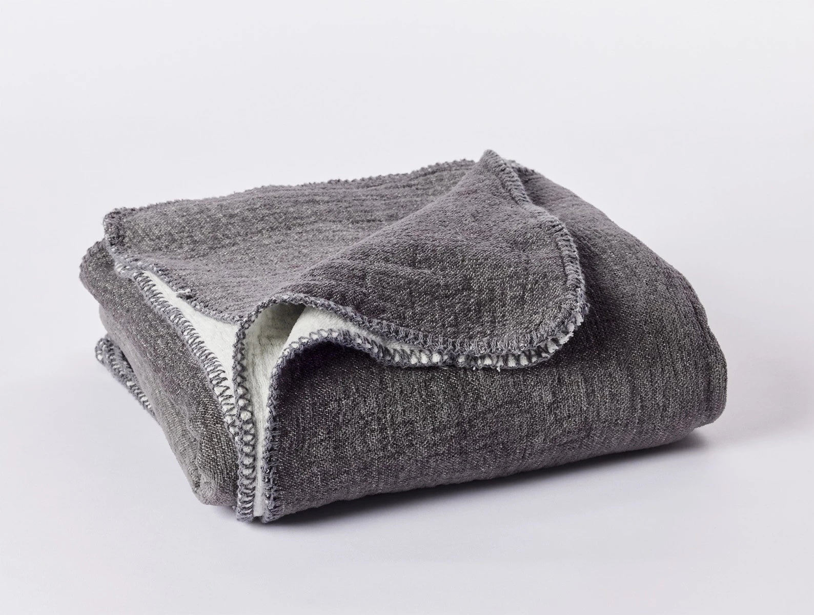 Luxurious Cotton Unisex Baby Blanket Waffle Weave With Sherpa Backing Soft Cozy 30''x40'' Receiving Crib Stroller Nap Blanket - - 35787161