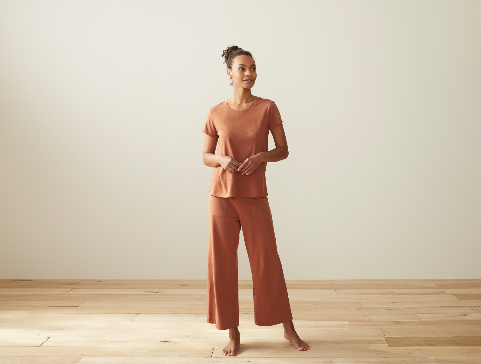 Women's Solstice Organic Wide Leg Crop Pants