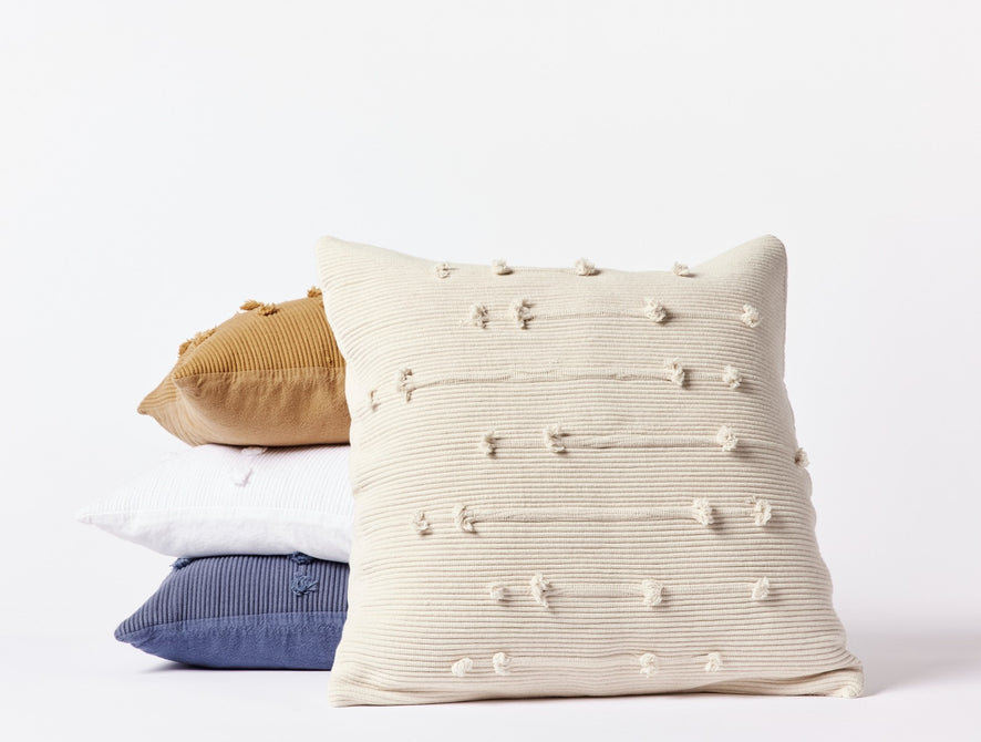 Alma Organic Pillow Cover | Undyed