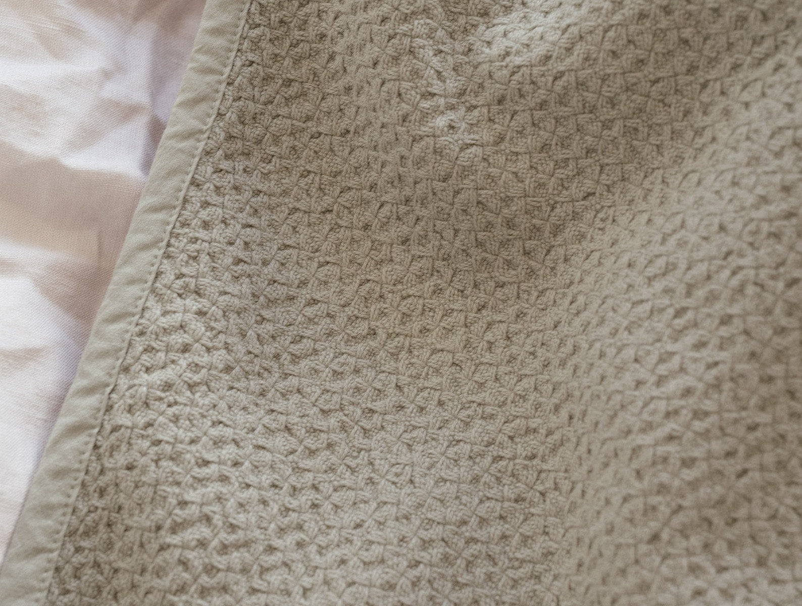 Honeycomb Organic Baby Blanket 