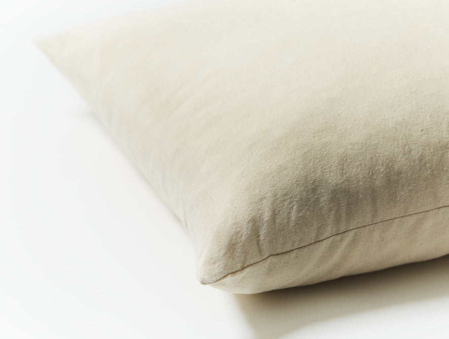 Organic Latex Throw Pillow Insert | Undyed