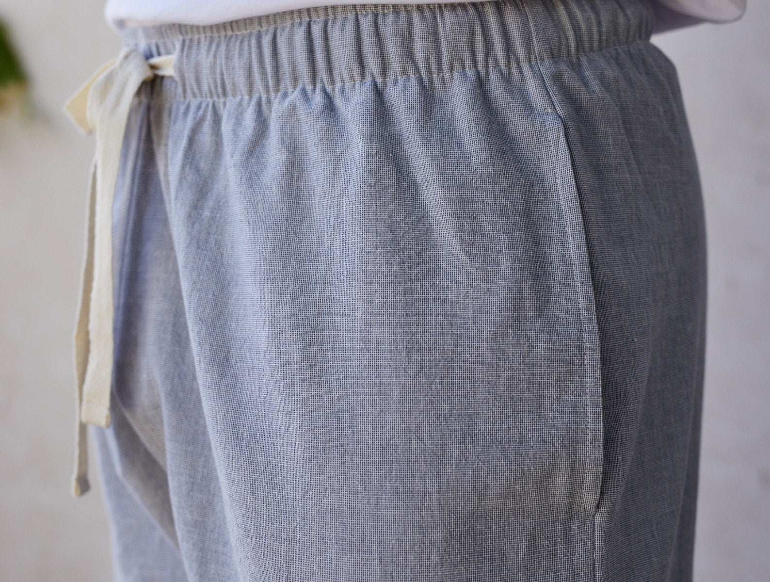 Men's Organic Crinkled Pajama Pants 
