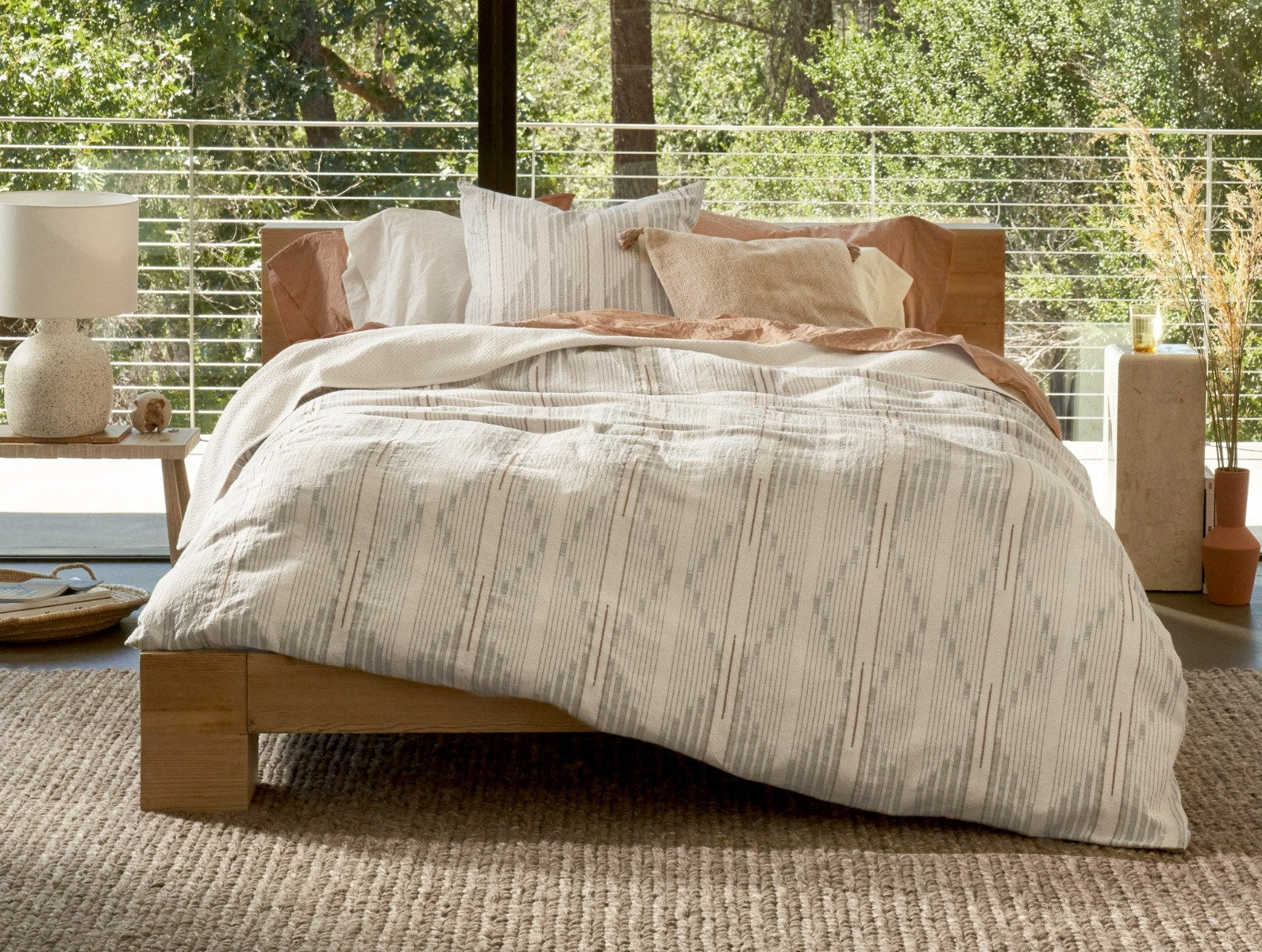 Morelia Organic Duvet Cover | Harvest