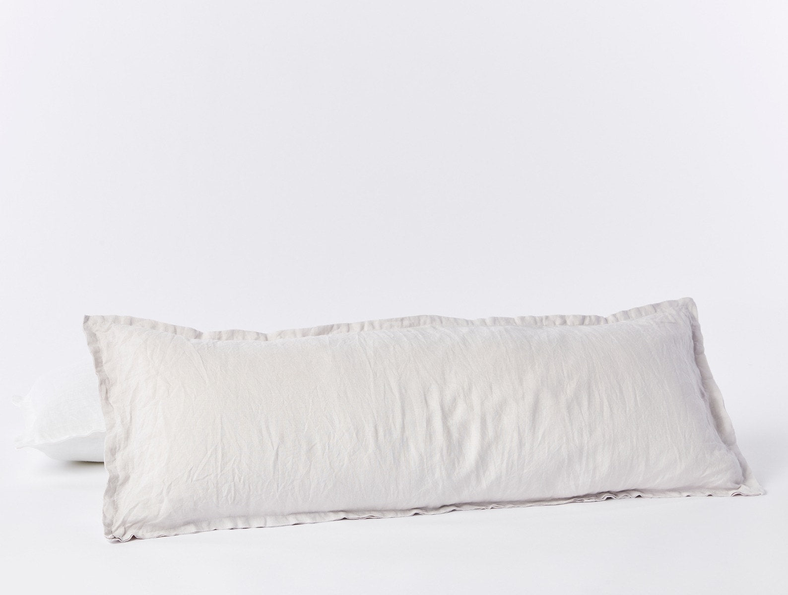 Long lumbar pillow by velvet + linen