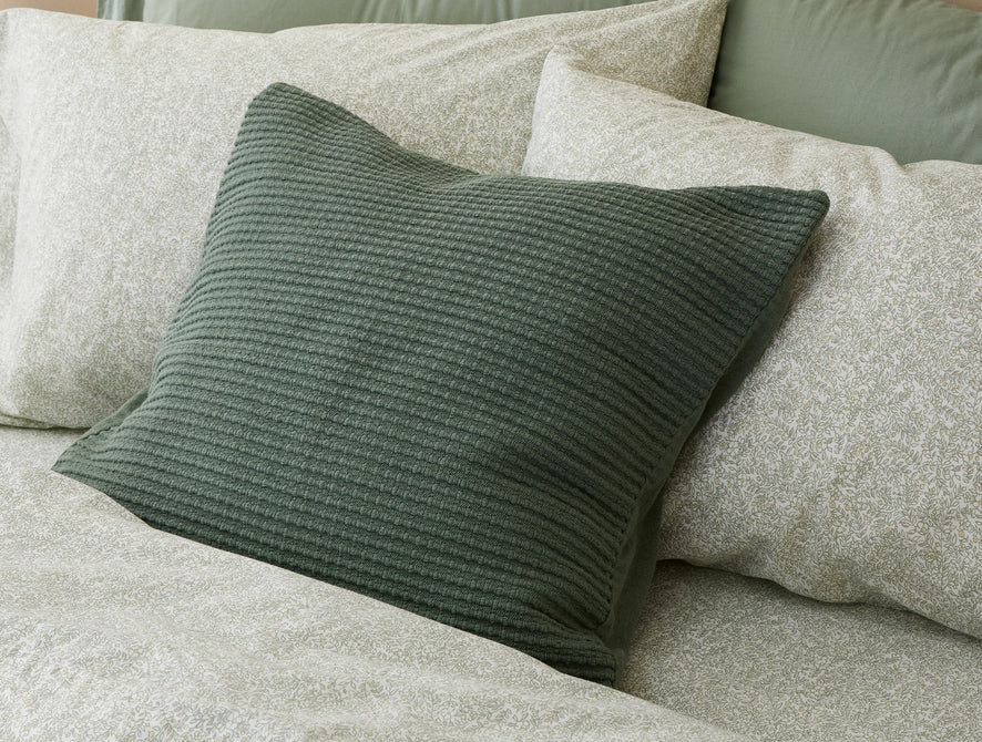 Marshall Organic Pillow Cover | Juniper w/Forest