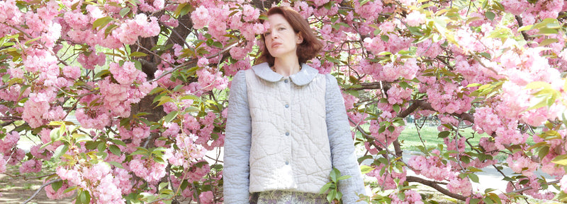 Introducing the Batsheva x Coyuchi Limited-Edition Upcycled Jacket