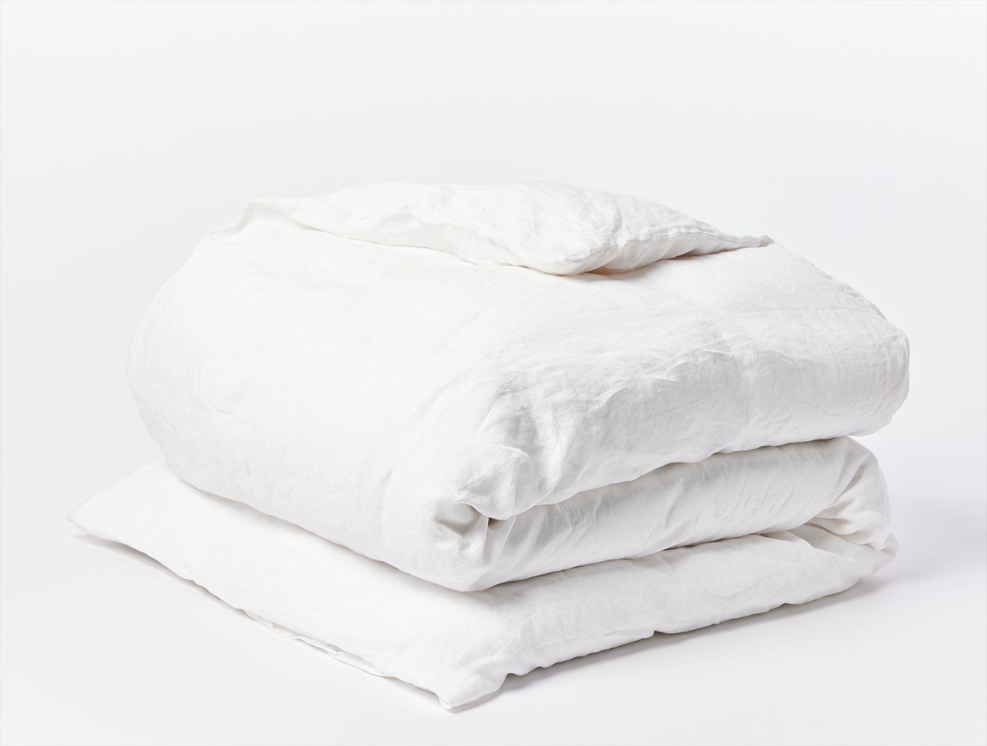 Organic Relaxed Linen Duvet Cover - Renewed