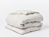 Organic Relaxed Linen Duvet Cover - Renewed