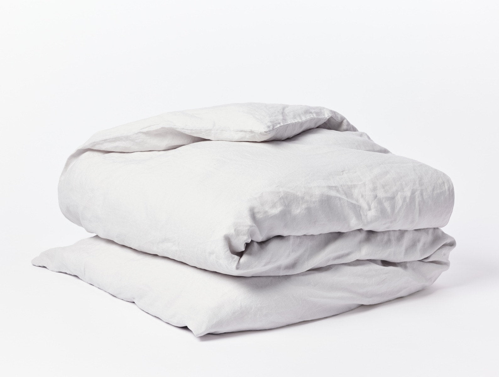 Organic Relaxed Linen Duvet Cover - Renewed