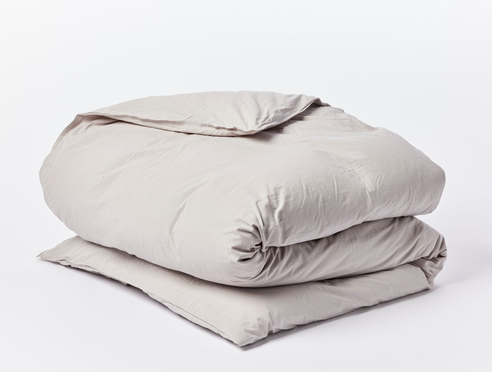 Organic Crinkled Percale™️ Duvet Cover