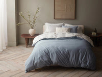 Organic Crinkled Percale™️ Duvet Cover 