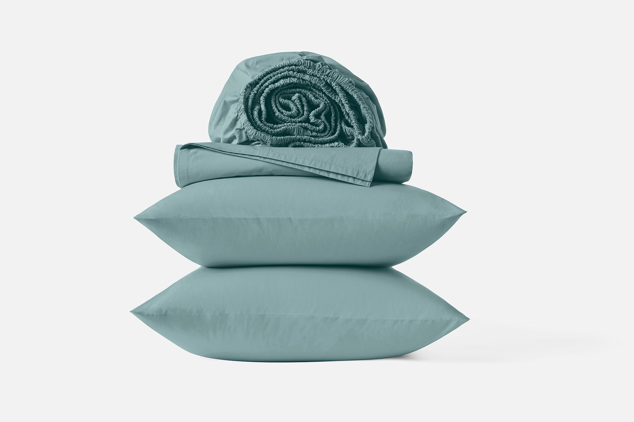 Refined Organic Percale Sheet Set (Undyed)