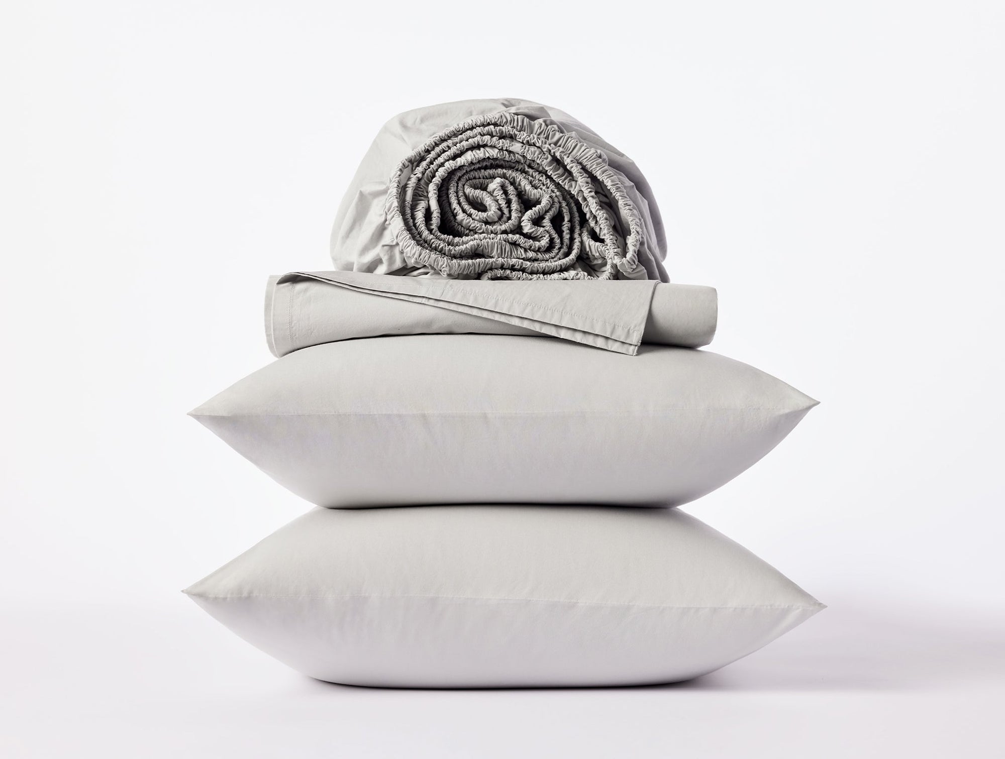 Refined Organic Percale Fitted Sheet - Renewed