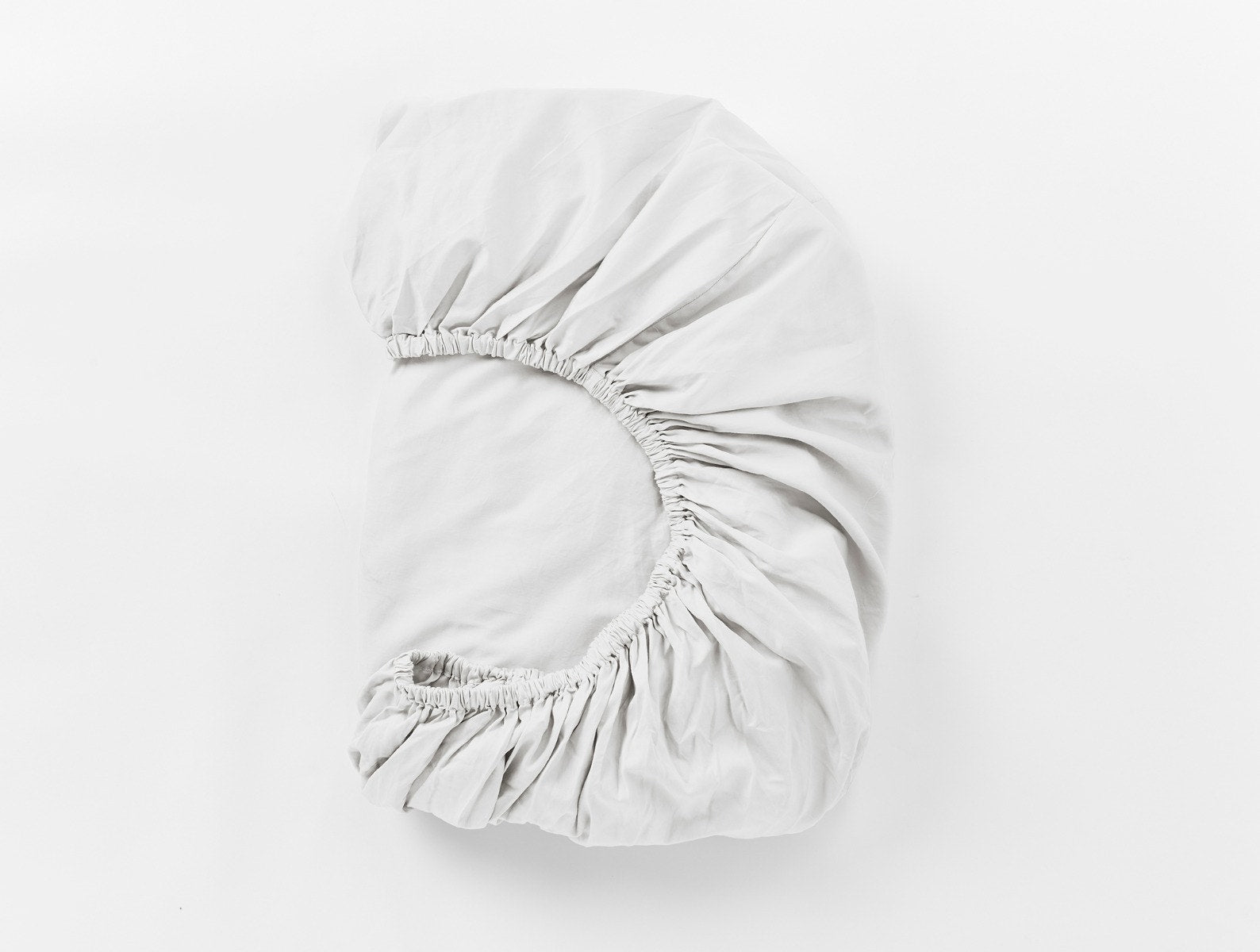 300 Thread Count Organic Sateen Fitted Sheet - Renewed