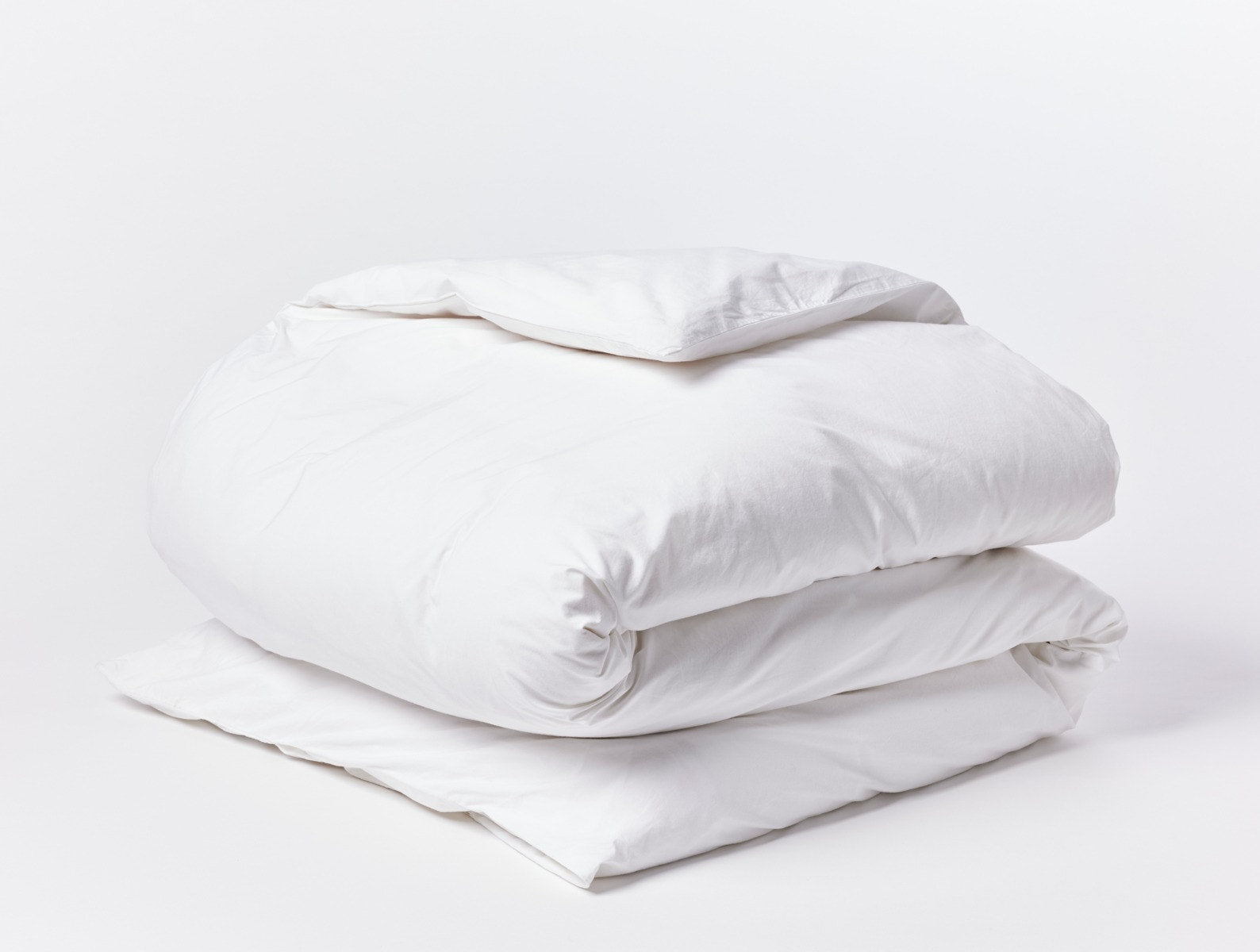 Refined Organic Percale Duvet Cover