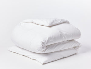 Refined Organic Percale Duvet Cover