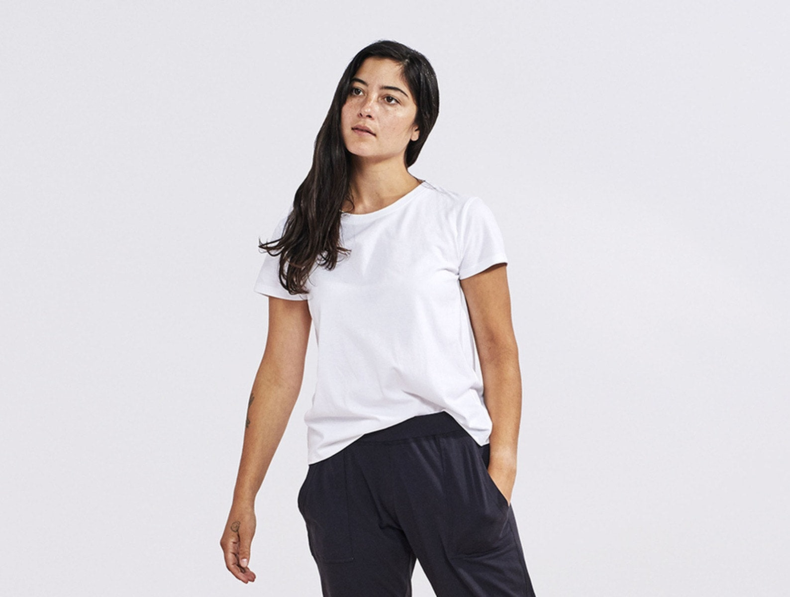 Women’s Solstice Organic Short Sleeve Crew - Renewed