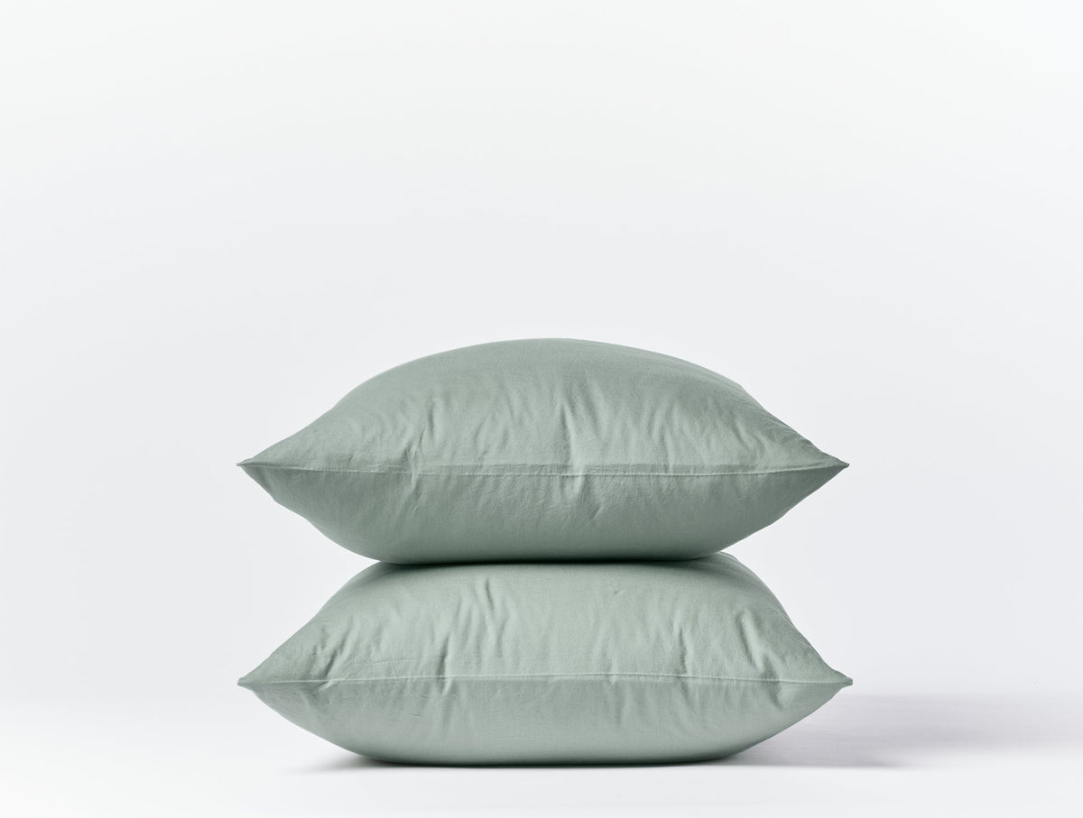 Organic Crinkled Percale™ Pillowcases - Renewed
