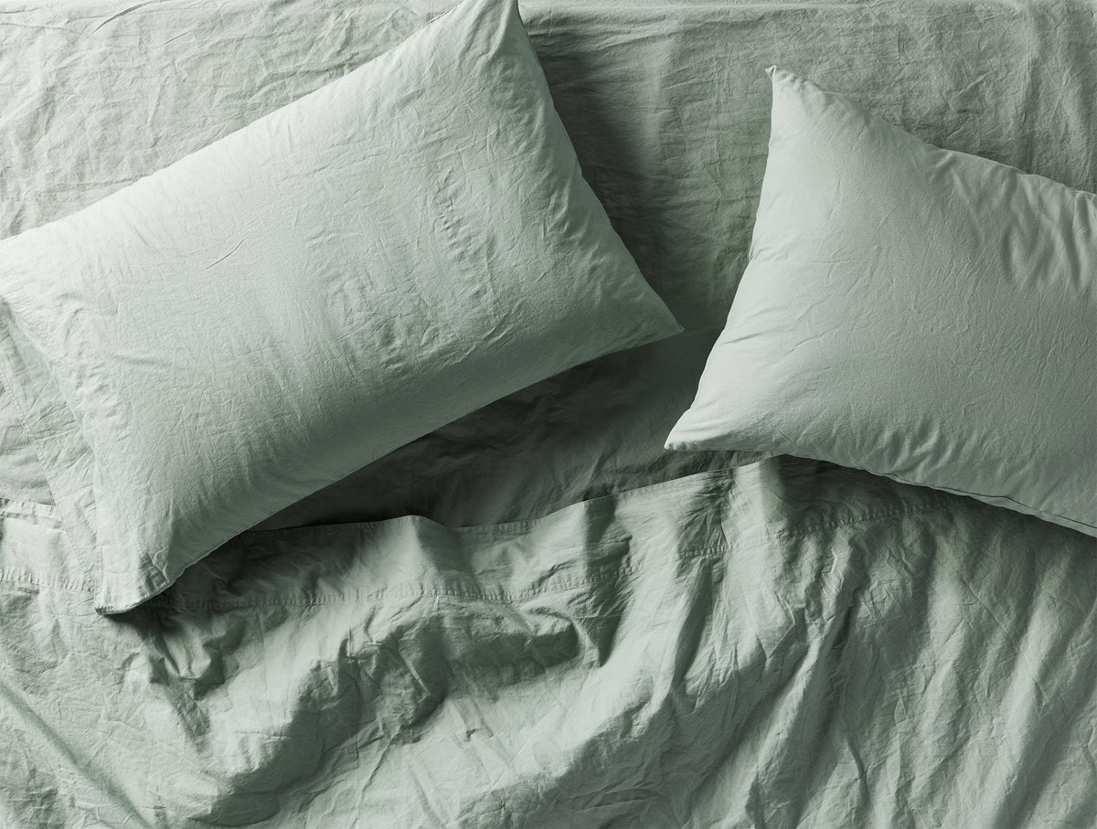 Organic Crinkled Percale™ Pillowcases - Renewed