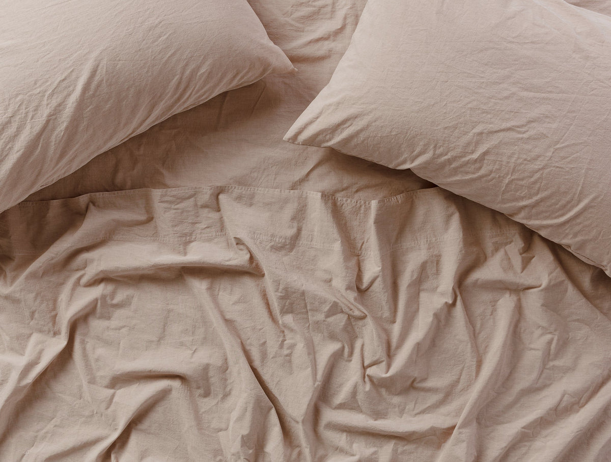 Organic Crinkled Percale™ Pillowcases - Renewed