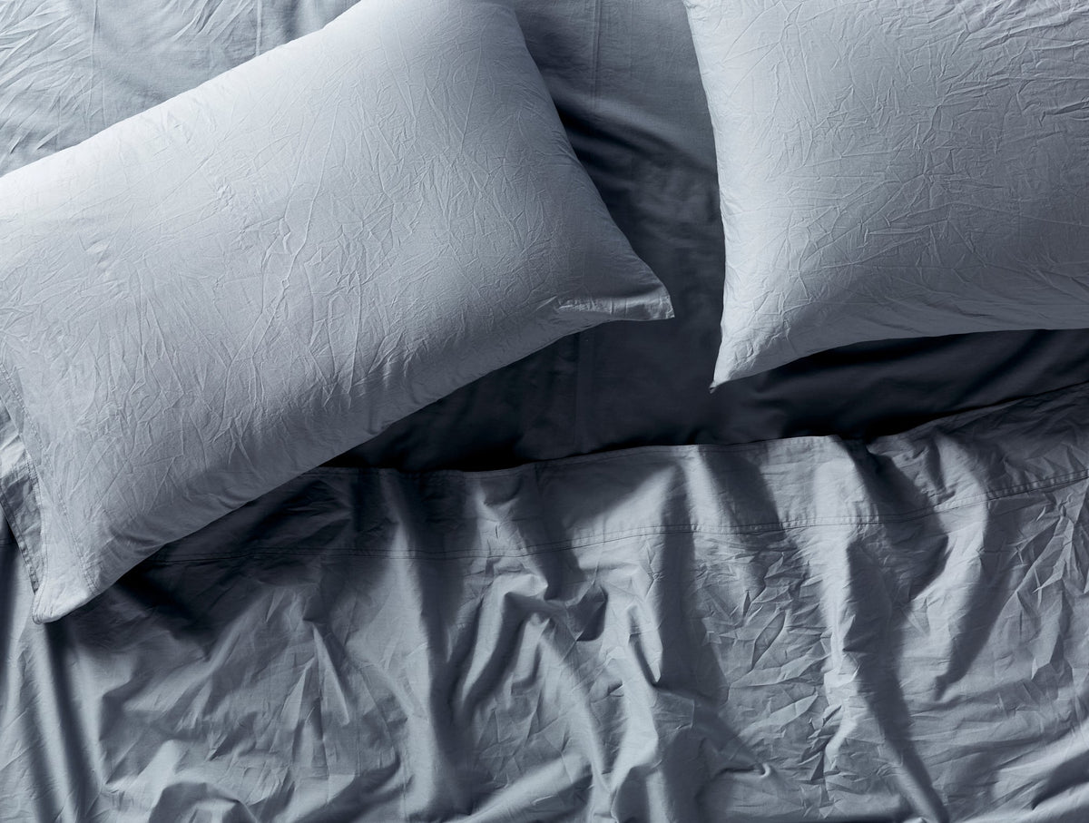 Organic Crinkled Percale™ Pillowcases - Renewed