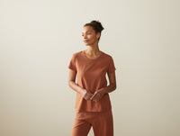Women’s Solstice Organic Short Sleeve Crew - Renewed