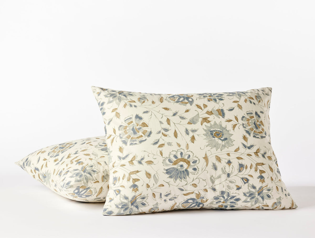 Coyuchi + Rejuvenation Flora Organic Print Sham - Renewed