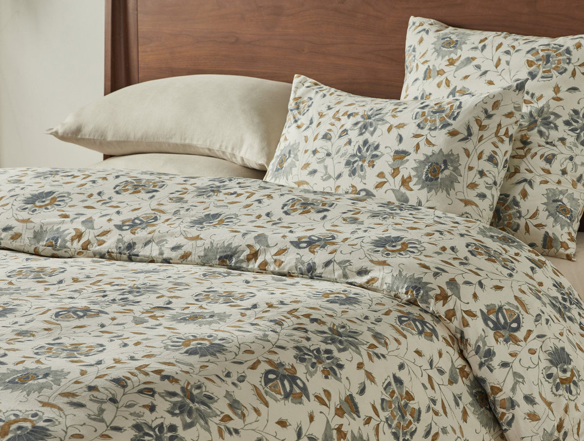 Coyuchi + Rejuvenation Flora Organic Print Sham - Renewed