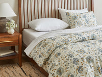 Coyuchi + Rejuvenation Flora Organic Print Duvet Cover 