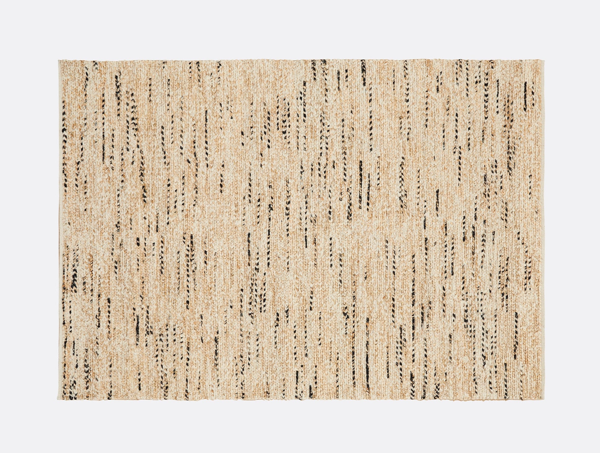 Coyuchi + Rejuvenation Kaden Braided Flatweave Wool Jute Rug