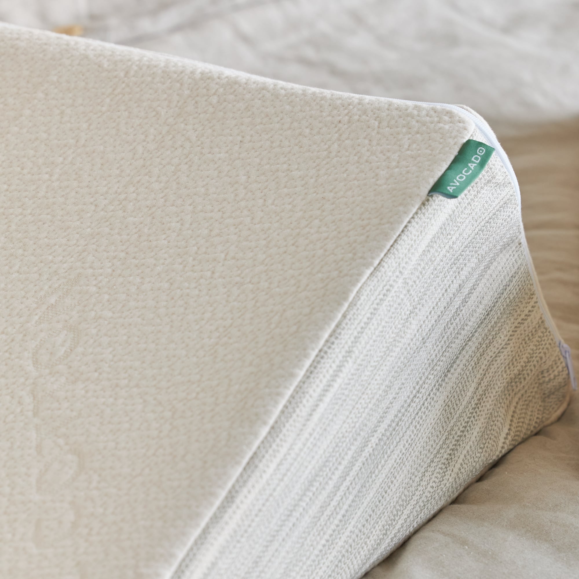 Avocado Organic Latex Wedge Pillow