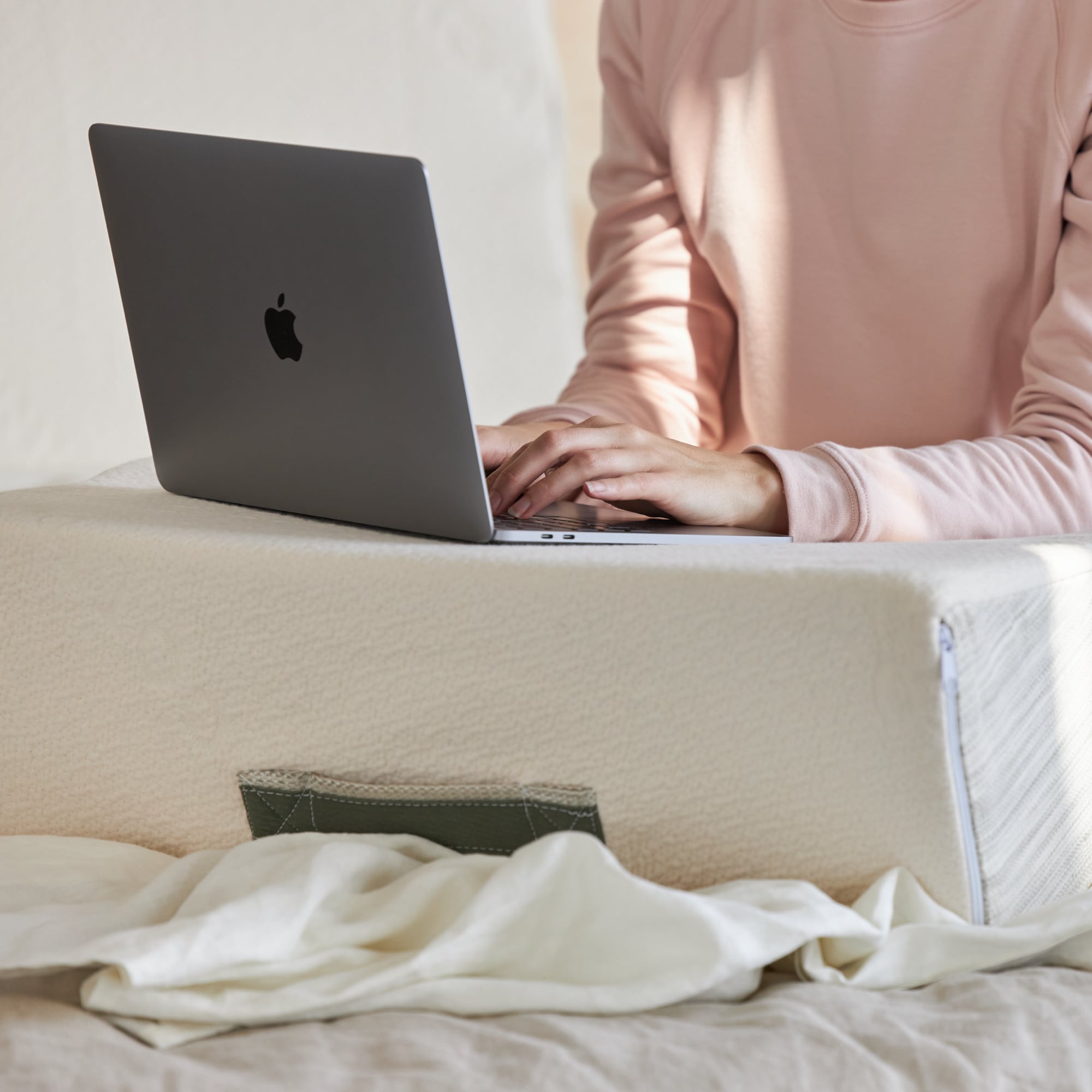 Avocado Organic Latex Wedge Pillow